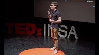 Ce que vous ne savez pas sur les surdoués  Edouard Barge  TEDxINSA [upl. by Meekyh]