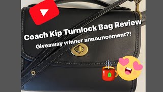 Coach Kip Turnlock Crossbody Bag Review Should you buy a Coach Bag [upl. by Gisela]