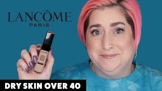 LANCOME TEINT IDOLE ULTRA WEAR ALL OVER CONCEALER  Dry Skin Review amp Wear Test [upl. by Adnauqal]