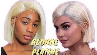 CARRE BLOND PLATINE COMME KYLIE JENNER   SKAIILA [upl. by Falkner274]