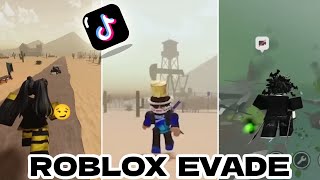 Evade TikTok Compilation 126  Roblox Toker [upl. by Hairym]