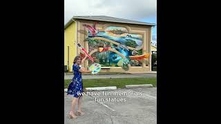 localart murals titusville spacecoast florida floridaart tourist [upl. by Vories]