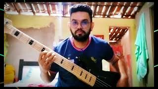 Bass cover música eu cobro um salário [upl. by Jansson]