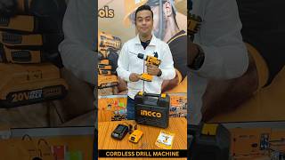 Ingco 20V Cordless drill machine with hammer function shorts ytshorts viral [upl. by Oicnedurp]