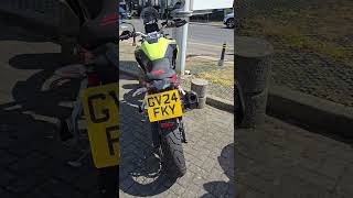 New Bmw F900 GS with Akrapovic exhaust [upl. by Attenweiler699]