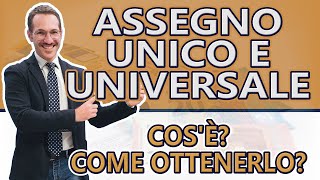 Assegno Unico  Tutto quello che devi sapere in 3 minuti [upl. by Eentruok]