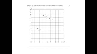 Enlargement Negative Scale Factor [upl. by Yauqram]