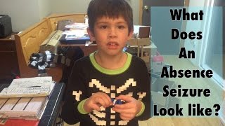 What does an Absence Seizure look like  Tracking Seizures amp Support groups  Epilepsy Awareness [upl. by Nosredneh]