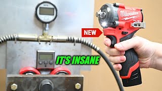 New Milwaukee Stubby Impact Wrench Breaks Records BUT High Speed Footage says [upl. by Graff]