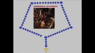 Virtual Rosary  The Sorrowful Mysteries Tuesdays amp Fridays [upl. by Ssur]