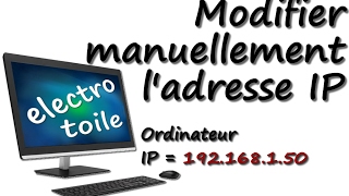 Modifier ladresse IP dun ordinateur sous Seven [upl. by Korwun]