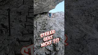 Steiler und schneller geht nicht Zugspitze via Stopselzieher zugspitze stopselzieher bergsteigen [upl. by Aniryt]