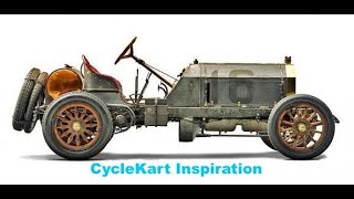 Cyclekart  1906 Locomobile Inspired Build Part 1  chassis [upl. by Beverie]