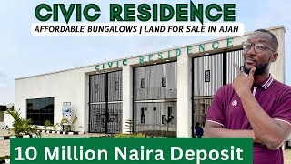 AFFORDABLE BUNGALOWS  DUPLEXES AND LANDS FOR SALE IN AJAH  CIVIC RESIDENCE ESTATE [upl. by Othilie81]