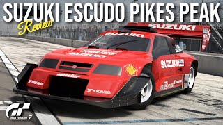 Gran Turismo 7  Suzuki V6 Escudo Pikes Peak Special REVIEW [upl. by Adda212]