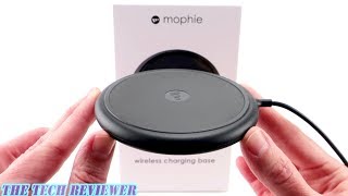 Mophie Wireless Charging Base Stylish Convenient and Optimized for iPhone [upl. by Andersen869]