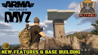 ARMA REFORGER DAYZ  Bitcoin Concrete Base Helicopters amp Survival PLXYABLE [upl. by Ennadroj342]