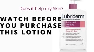 Lubriderm Advanced Therapy Lotion for dry skin best lotion for dry skin [upl. by Terchie]