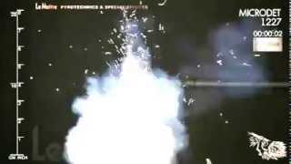 Microdet Stage Pyrotechnic Demo LeMaitre [upl. by Rodie]