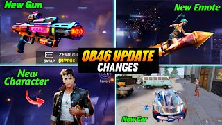 Top New Changes in OB46 Update🥳🤯  free fire new event  Ff New Event  Upcoming events in free fire [upl. by Glenine]