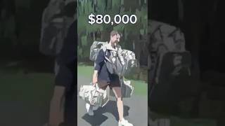 sprinting with more and more money 3D Anime mrbeast anime usa subscribe money memesfypシ゚viral [upl. by Juanita276]