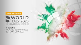 Dentsply Sirona World Italy 2023  Save the date [upl. by Kevon]