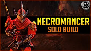 💀Stamina Necromancer Solo Build PvE💀  ESO Elder Scrolls Online [upl. by Eduj]