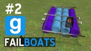 GMod FailBoats The Boat Can Go to the Moon  Ep 2 GameplayCommentary [upl. by Prosper378]