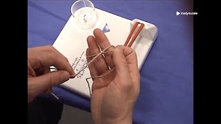 OneHanded Surgical Knot  Basic surgical techniques [upl. by Mcgee]