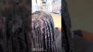 Steam treatment for locs [upl. by Martella]