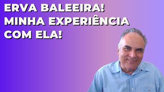 Erva baleeira Minha experiência com ela  Dr Marco Menelau [upl. by Amadis]