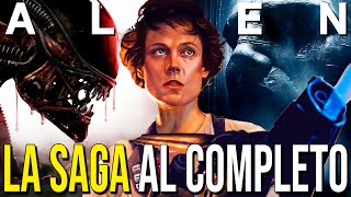 👽La HISTORIA de ALIEN  Resumen y Análisis de la SAGA COMPLETA alienromulus [upl. by Aicercal]