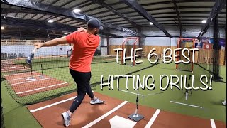 Top 6 Hitting Drills for Players of ALL Ages Baseball Hitting Drills That Really Work [upl. by Meyers573]