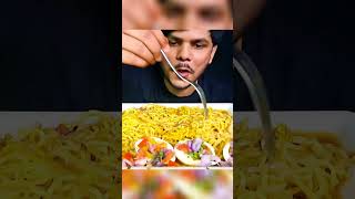 Mukbangers Eating Korean Spicy Noodles Egg Pav Boiled Eggs Mukbang ASMR Full Eating ASMR Show [upl. by Best]