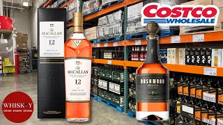 Costco Whiskey Wanders Los Angeles The Macallan 12 Sherry Oak Cask amp Bushwood 7 Single Barrel [upl. by Quackenbush]