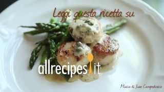 Come fare le capesante in salsa al pesto  videoricette di secondi di pesce [upl. by Libove]