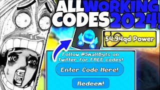 ALL WORKING CODES IN KAMEHAMEHA SIMULATOR 2024 ROBLOX KAMEHAMEHA SIMULATOR [upl. by Hilliard]