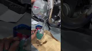 How to change oil on SYX MOTO Roost 125cc dirt bike [upl. by Avan]