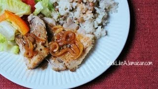 JamaicanStyle Pork Roast Recipe [upl. by Nonna]