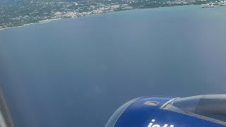 Beautiful landing into Montego Bay sangsterinternational airport [upl. by Nedrud436]