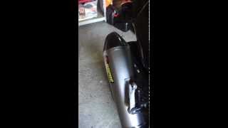 BMW K1300s Akrapovic zonder DBkiller [upl. by Zela]