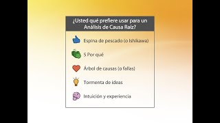 ¿Qué es mejor Espina de Pescado 5 Por qué Árbol de Causas o Tormenta de Ideas [upl. by Myrtle135]