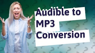 Can VLC convert Audible to MP3 [upl. by Ailekahs]