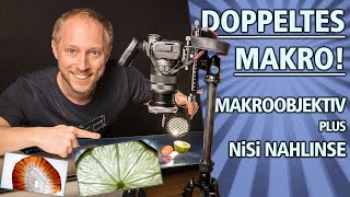 DOPPELTES MAKRO Makroobjektiv amp NiSi Nahlinse gemeinsam im Einsatz [upl. by Noimad]