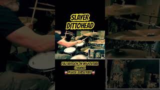 SLAYER  DITTOHEAD drumming drums ankletechnique metal thrash slayer paulbostaph [upl. by Yelsel187]