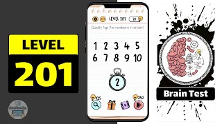 Brain Test Level 201 Walkthrough [upl. by Mihsah]