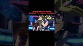 Gandora X The Dragon Of Demolition Being Summoned yugioh anime [upl. by Esiole]