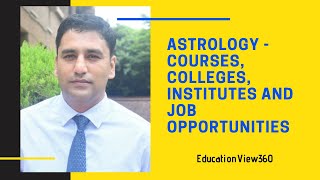 Astrology  Courses and Universities and Job Options [upl. by Silrak]