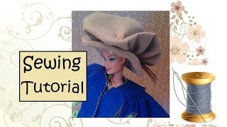 Musketeer Hat Sewing Tutorial [upl. by Nahk]