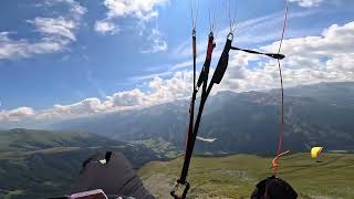 Paragliding Antholz Italy [upl. by Llesirg746]